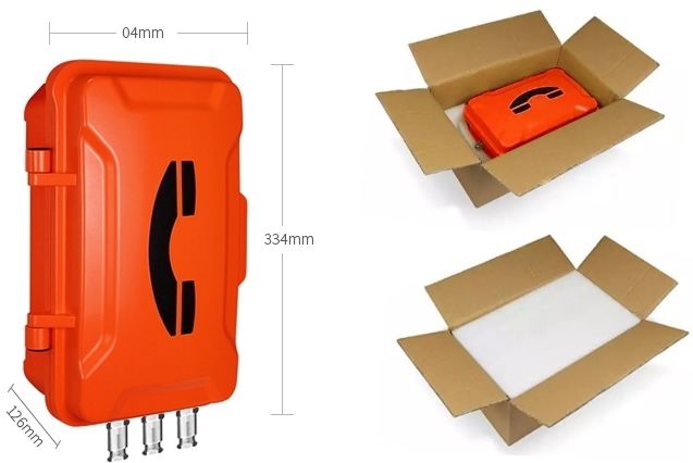 Weatherproof Mine Telephone Without Dialer 4