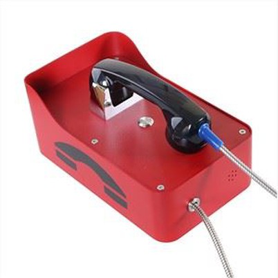 Telèfon d'emergència de marcatge automàtic VERMELL