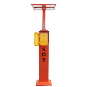Highway, Roadside Solar Powered VoIP Emergency Call Pillar