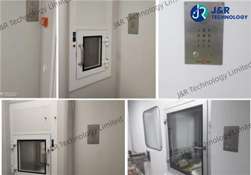JR309-FK{-IW Telèfon industrial encastat instal·lat a la sala neta turca